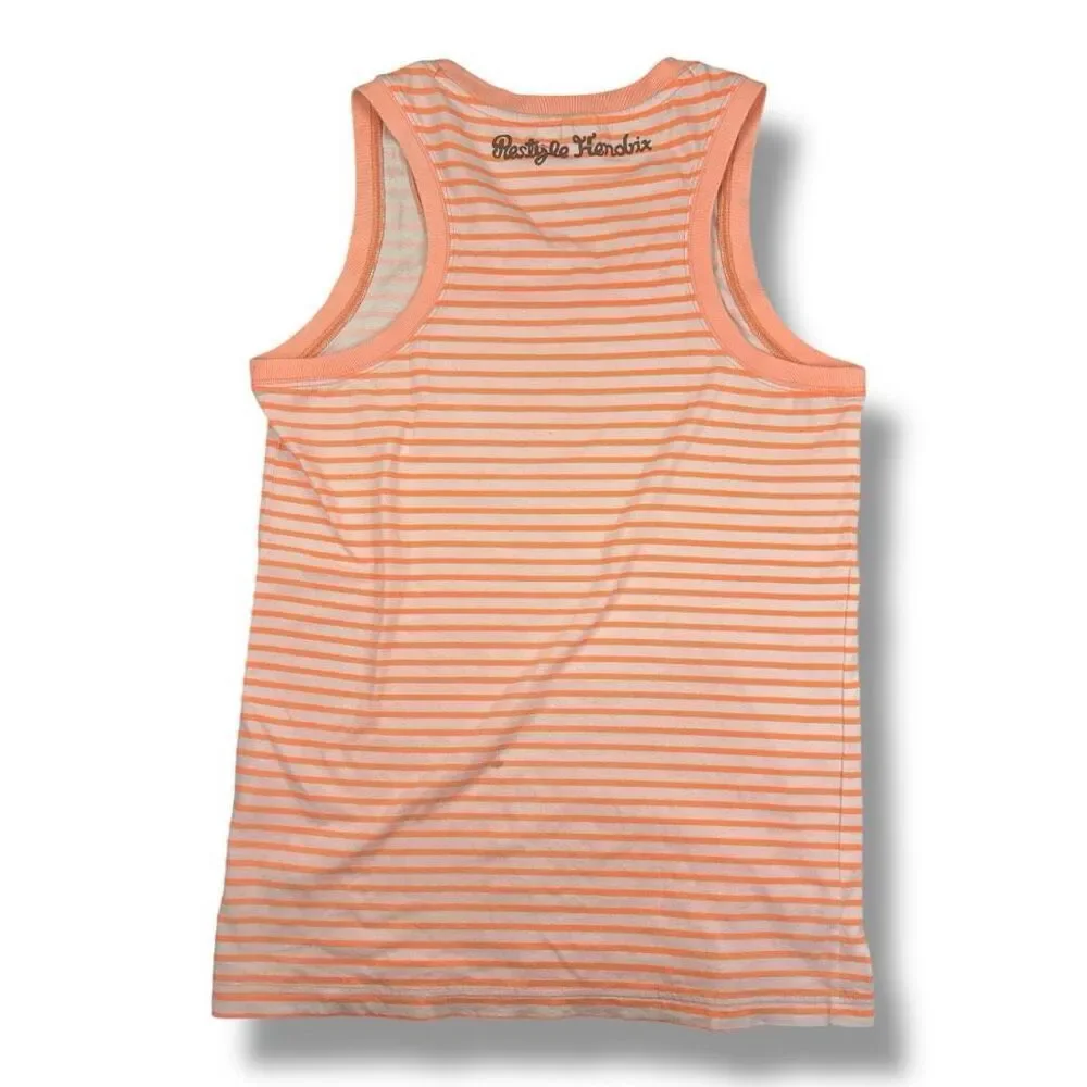 Basic House Restyle Hendrix Striped Tank Top Size Medium - Picture 2 of 6